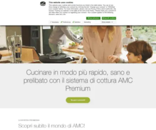 AMC.it(Pentole di alta qualità ed eventi culinari) Screenshot