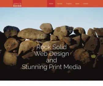 Amckwebandprint.com(Affordable Websites) Screenshot