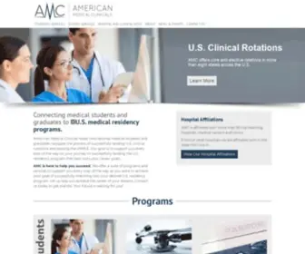 Amclinicals.com(USMLE and Clinical Rotations) Screenshot