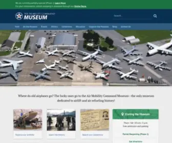 Amcmuseum.org(Air Mobility Command Museum) Screenshot
