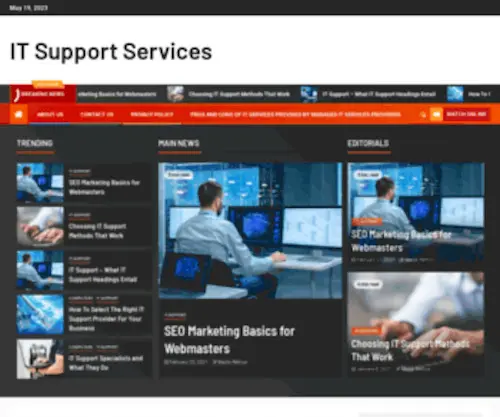 Amcnationalsales.com(Managed IT services) Screenshot