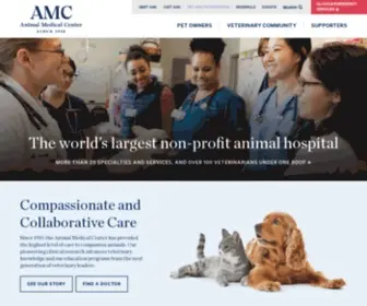 Amcny.org(The Animal Medical Center (AMC)) Screenshot