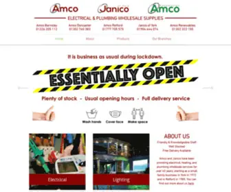 Amco.biz(Amco & Janico of York) Screenshot