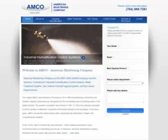 Amco.com(Commercial Moist Air Humidifiers) Screenshot