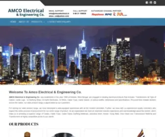 Amcoelectrical.in(Cable tray in kolkata) Screenshot