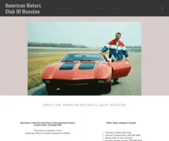 Amcofhouston.org(American Motors Club Of Houston) Screenshot