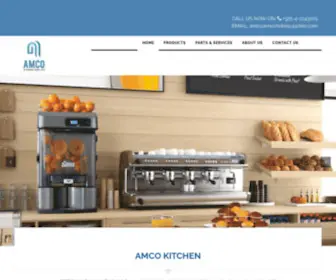 Amcohotelsupplies.com(AMCO Kitchen) Screenshot