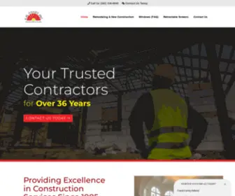 Amconstinc.com(A M Construction Inc) Screenshot