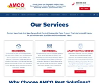 Amcopest.com(AMCO Pest Control Services) Screenshot