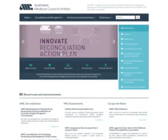 AMC.org.au(Australian Medical Council) Screenshot