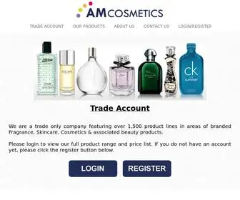 Amcosmetics.com(Featuring) Screenshot