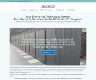 Amcotec.co.za(Amcotec) Screenshot