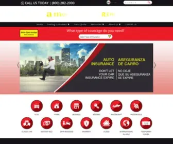 Amcousa.com(Auto insurance) Screenshot