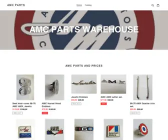 AmcPartswarehouse.com(AMC Parts) Screenshot