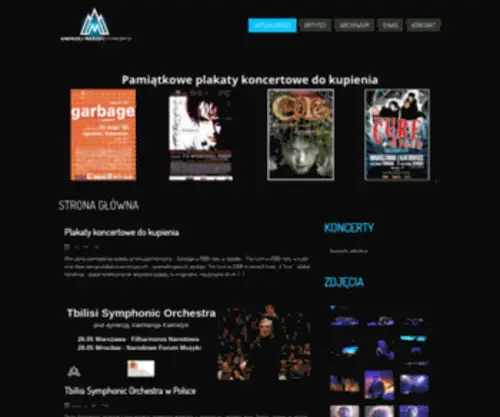 AMC.pl(Andrzej Marzec Concerts) Screenshot