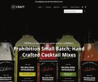 Amcraftspirits.com(AM Craft Spirits) Screenshot