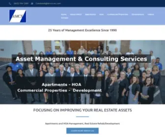 AMCS-Inc.com(Real Estate Management) Screenshot