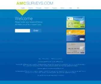 Amcsurveys.com(Attitude Measurement Corporation) Screenshot