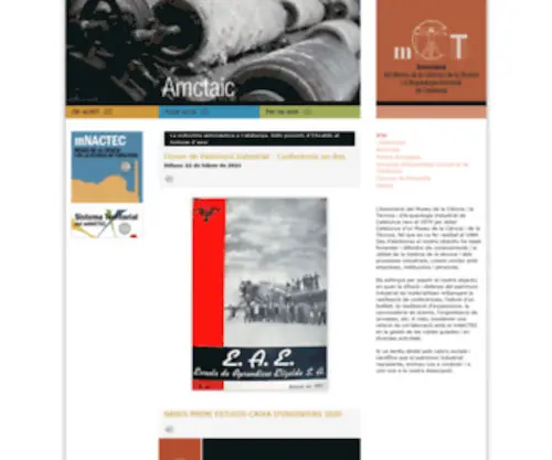 Amctaic.org(Associació) Screenshot