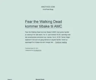 AmctvCe.com(AMC) Screenshot
