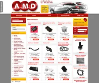 AMD-Autodily.cz(Náhradní díly Škoda) Screenshot