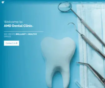 Amddentalclinic.com(AMD Dental Clinic has the best & most affordable dental care in Jaipur. Dental Implants) Screenshot