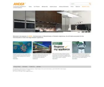 Amdea.org.uk(AMDEA Home) Screenshot