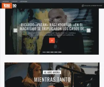 Amdelplata.com(Radio Del Plata) Screenshot