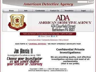 Amdetective.us(American Detective Agency) Screenshot