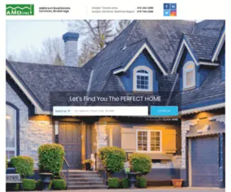 Amdirect.ca(AMDirect Real Estate Services) Screenshot