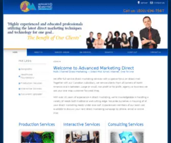 Amdirect.com(Advanced Marketing Direct) Screenshot