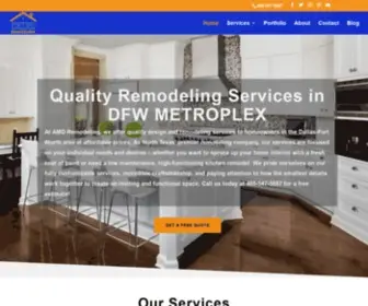 Amdremodeling.com(Quality Home Remodeling Services) Screenshot