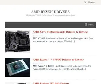 Amdryzen-Drivers.com(High-Performance Graphics Gaming and More) Screenshot