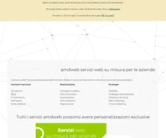 Amdweb.it(Amdweb servizi web su misura per le aziende) Screenshot