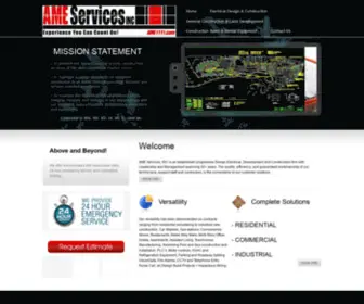 Ame1111.com(AME Services) Screenshot