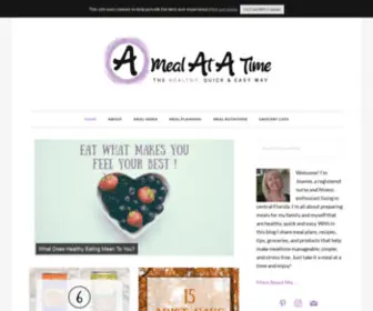 Amealatatime.com(A Meal At A Time) Screenshot