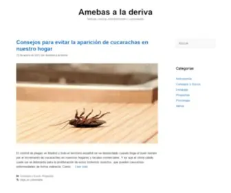 Amebasaladeriva.com(Amebas a la deriva) Screenshot