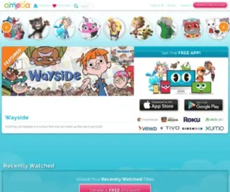 Amebatv.com(Free children's video streaming service) Screenshot