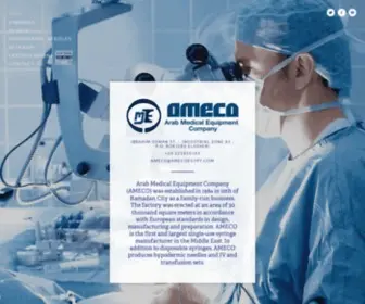 Amecoegypt.com(AMECO Egypt) Screenshot