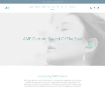 Amecustom.com(AME Custom) Screenshot