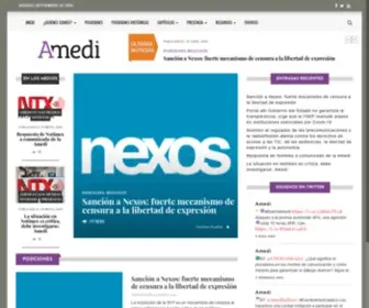 Amedi.org.mx(Amedi) Screenshot