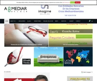 Amediar.info(A Mediar News es un punto de encuentro tanto para profesionales de la mediación (ADRS/ODRS)) Screenshot