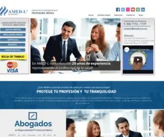 Amedl.com.mx(Abogados) Screenshot