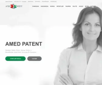 Amedpatent.com.tr(Amed Patent) Screenshot