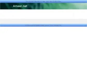 Ameer.net(Ameer) Screenshot