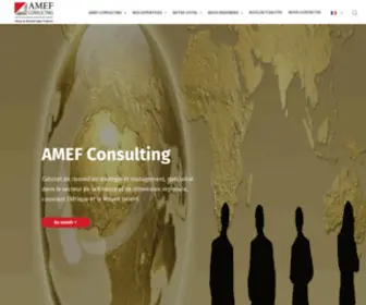 Amef-Consulting.com(AMEF Consulting) Screenshot