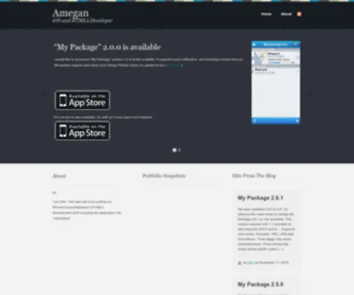 Amegan.com(Amegan) Screenshot