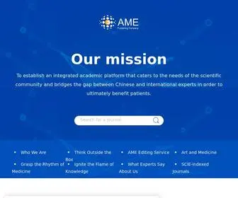 Amegroups.com(Our mission) Screenshot