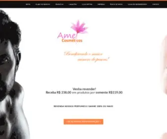 Ameicosmeticos.com.br(Amei Cosméticos) Screenshot