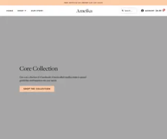 Ameikacandle.com(Smells like Good Vibes) Screenshot
